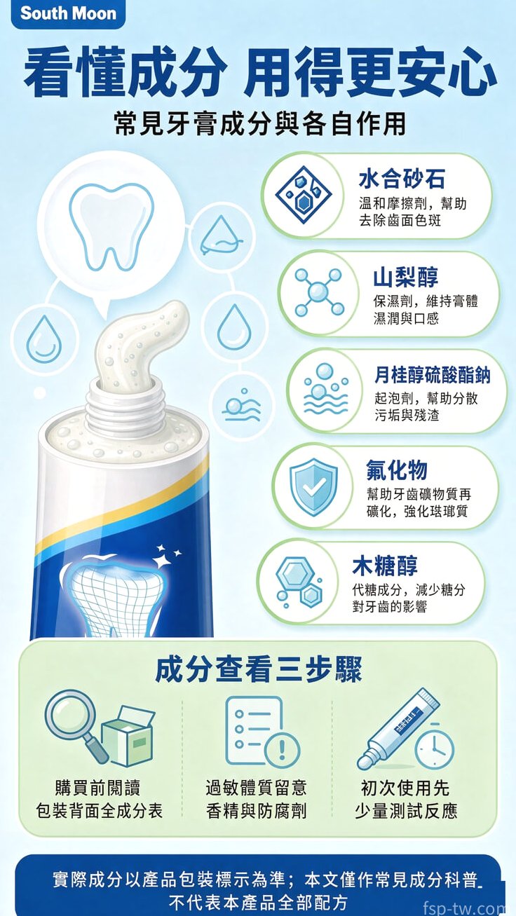 South Moon牙膏產品介紹